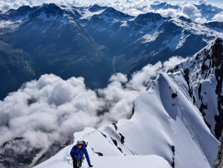 Ortler Hintergrat Besteigung | mit Bergführer