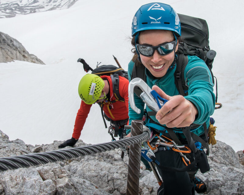 Klettersteigkurs für Anfänger, Steiermark Gesäuse Österreich, Alpinschule bergpuls9