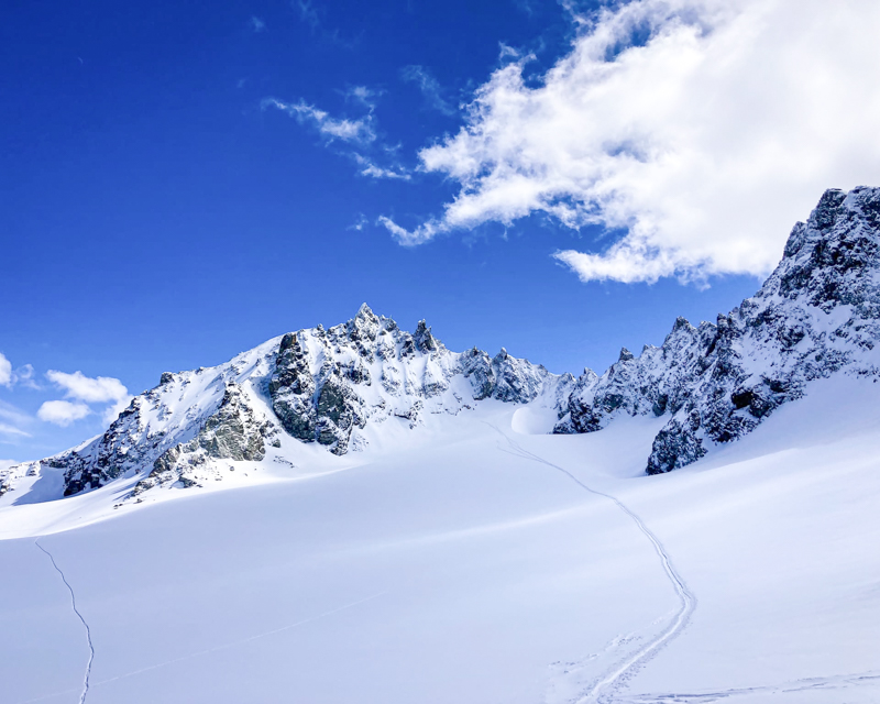 Silvretta Skidurchuerung mit Bergführer, Dreiländerspitze_©Alpinschule BERGPULS, René Guhl4