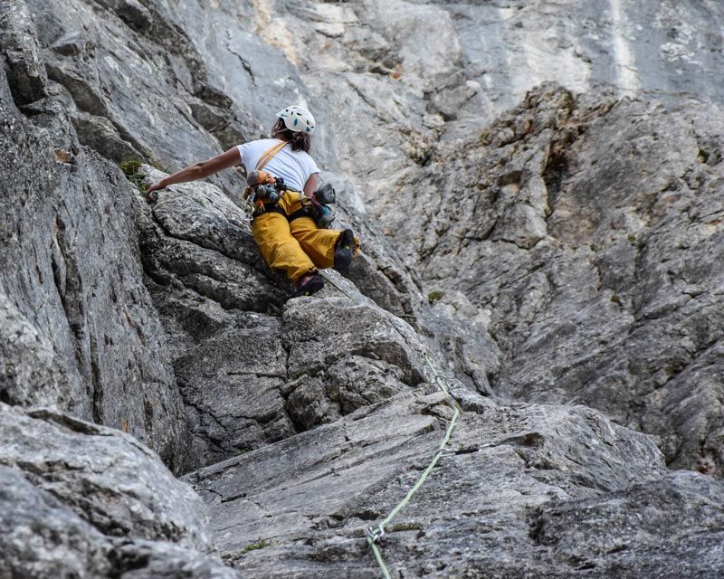 Klettern Bergführer Gesäuse Alpinschule Bergpuls