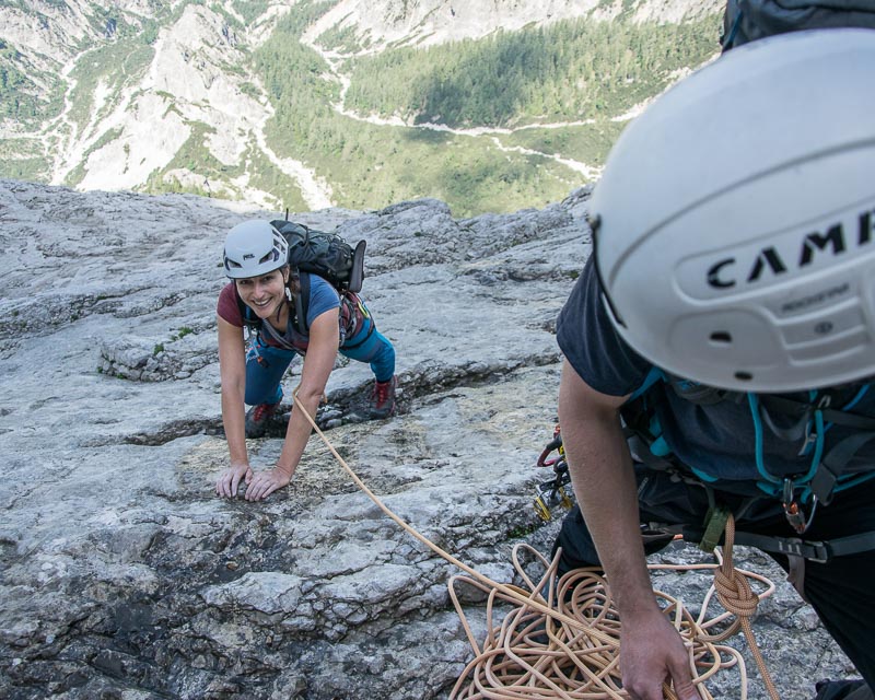 Jahn Zimmer Hochtor Nordwand mit Bergführer-ALPINSCHULE BERGPULS