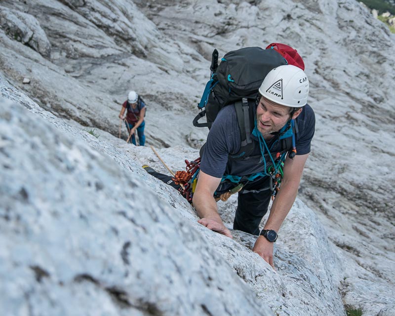 Jahn Zimmer Hochtor Nordwand mit Bergführer-ALPINSCHULE BERGPULS