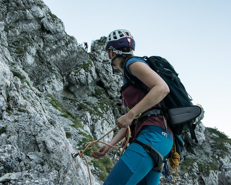 Jahn Zimmer Hochtor Nordwand mit Bergführer-ALPINSCHULE BERGPULS7