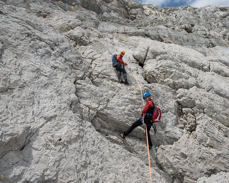 Niederer Dacchstein Nordwest Grat_ Nordwestgrat_mit Bergführer_Alpinschule_Bergpuls