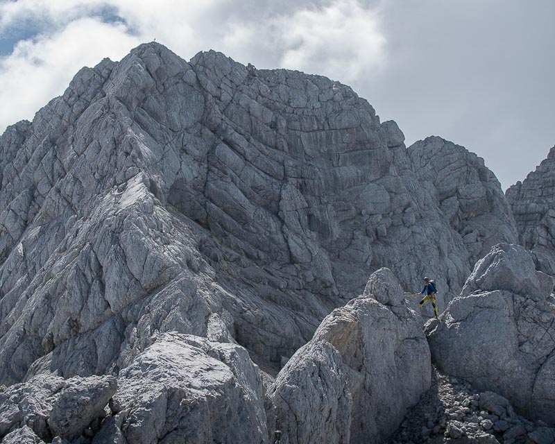 Niederer Dacchstein Nordwest Grat_ Nordwestgrat_mit Bergführer_Alpinschule_Bergpuls