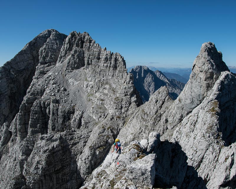 Gesäuse-Überschreitung_Kleiner Ödstein-Ödstein-Hoichtor-Dachl-peternschartenkopf-Planspitze_mit Bergführer_Alpinschule_Bergpuls_Steiermark6