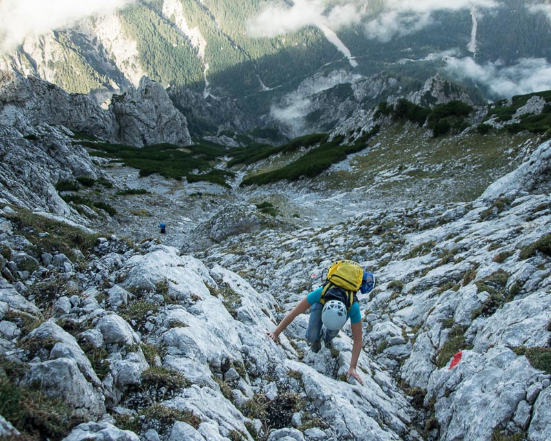 Kirchengrat, Gorßer Ödstein mit Bergführer_Alpinschule_Bergpuls_Gesäuse2