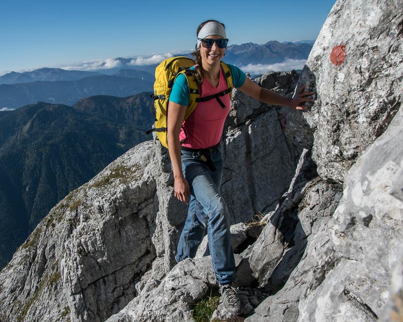 Kirchengrat, Gorßer Ödstein mit Bergführer_Alpinschule_Bergpuls_Gesäuse6