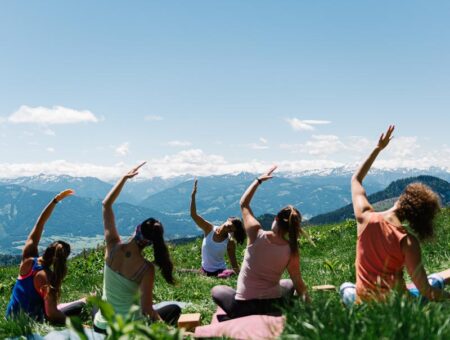 Yoga und Wandern – Gesäuse