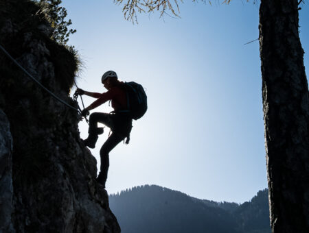 Klettersteig & Yoga im Gesäuse