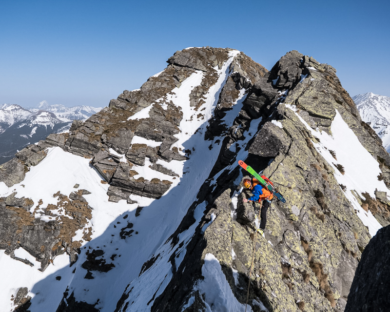 Gamskögelgrat mit Bergführer, Alpinschule Bergpuls ©René Guhl-13