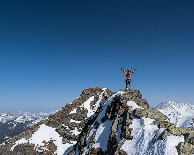 Gamskögelgrat mit Bergführer, Alpinschule Bergpuls ©René Guhl-15