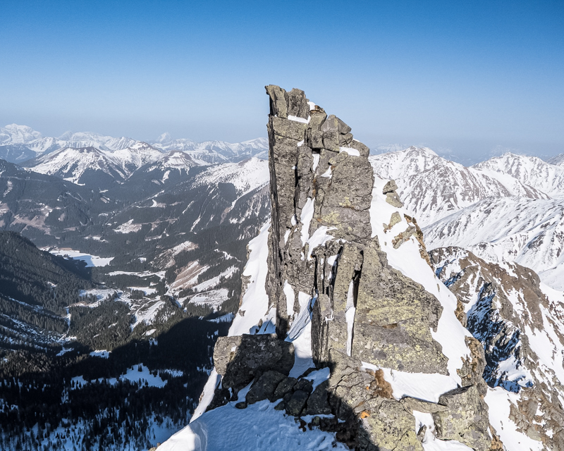 Gamskögelgrat mit Bergführer, Alpinschule Bergpuls ©René Guhl-21