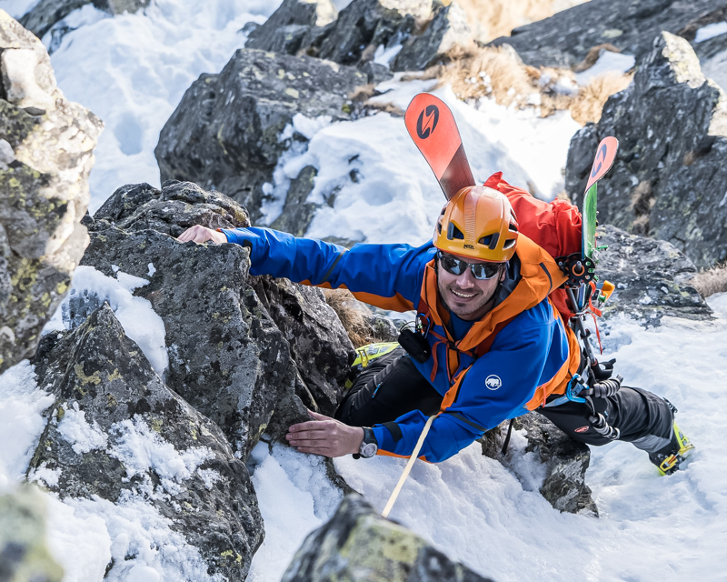 Gamskögelgrat mit Bergführer, Alpinschule Bergpuls ©René Guhl