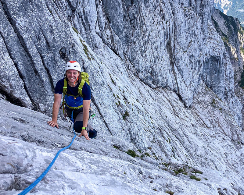 Führungskräfte-Coaching am Berg, beim Klettern, Skitourengehen, Eisklettern, Klettersteig, Mit Coach und Bergführer Rene Guhl, Alpinschule Bergpuls, Mastermind Coaching-3